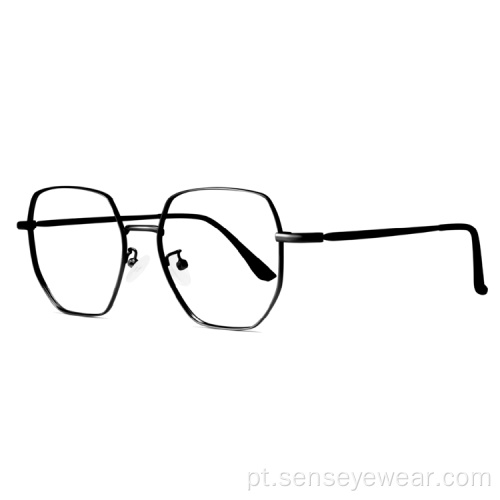 METAL UNISSISEX Mulheres enquadradas óculos ópticos óculos
